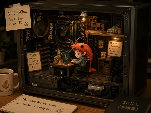 OpenClawのロゴ